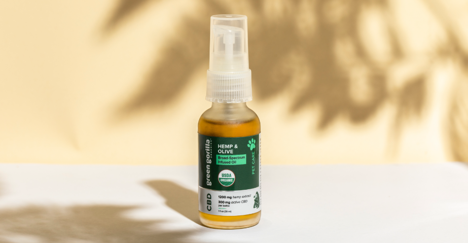 Hemp and Olive Broad-Spectrum Infused Oil