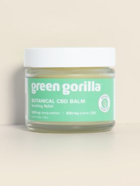 Jar of Green Gorilla™ CBD oil hemp balm