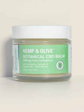 Hemp & Olive Botanical CBD Balm - 300mg | Green Gorilla