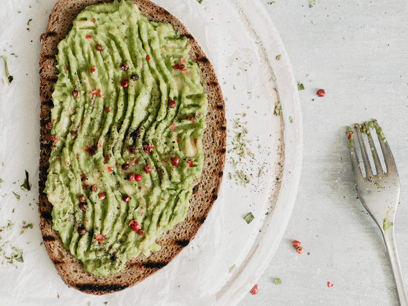 How to make avocado toast with CBD