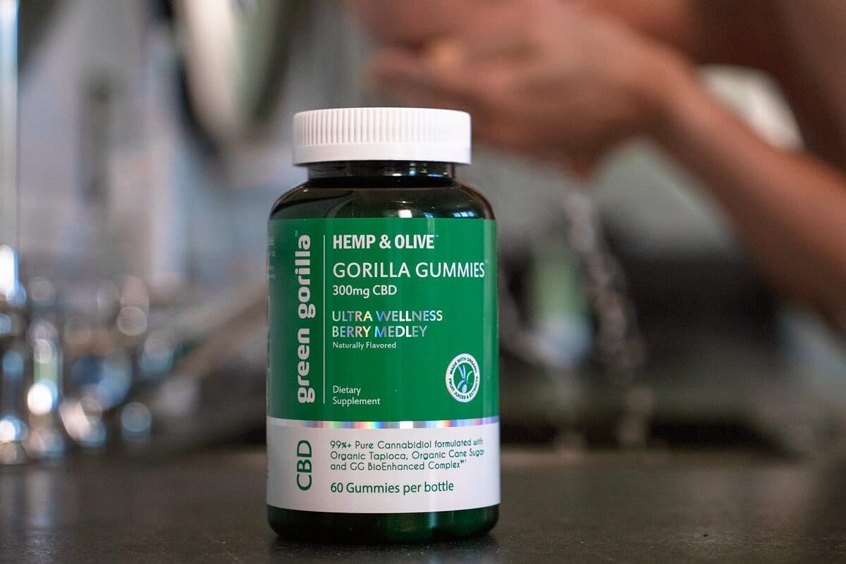 Green Gorilla CBD Gummies.