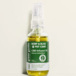 Bottle of Green Gorilla™ CBD spray oil for dogs and cats with 600mg CBD