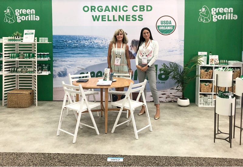 Green Gorilla will be showcasing their USDA certified organic CBD products at Natural Products Expo East