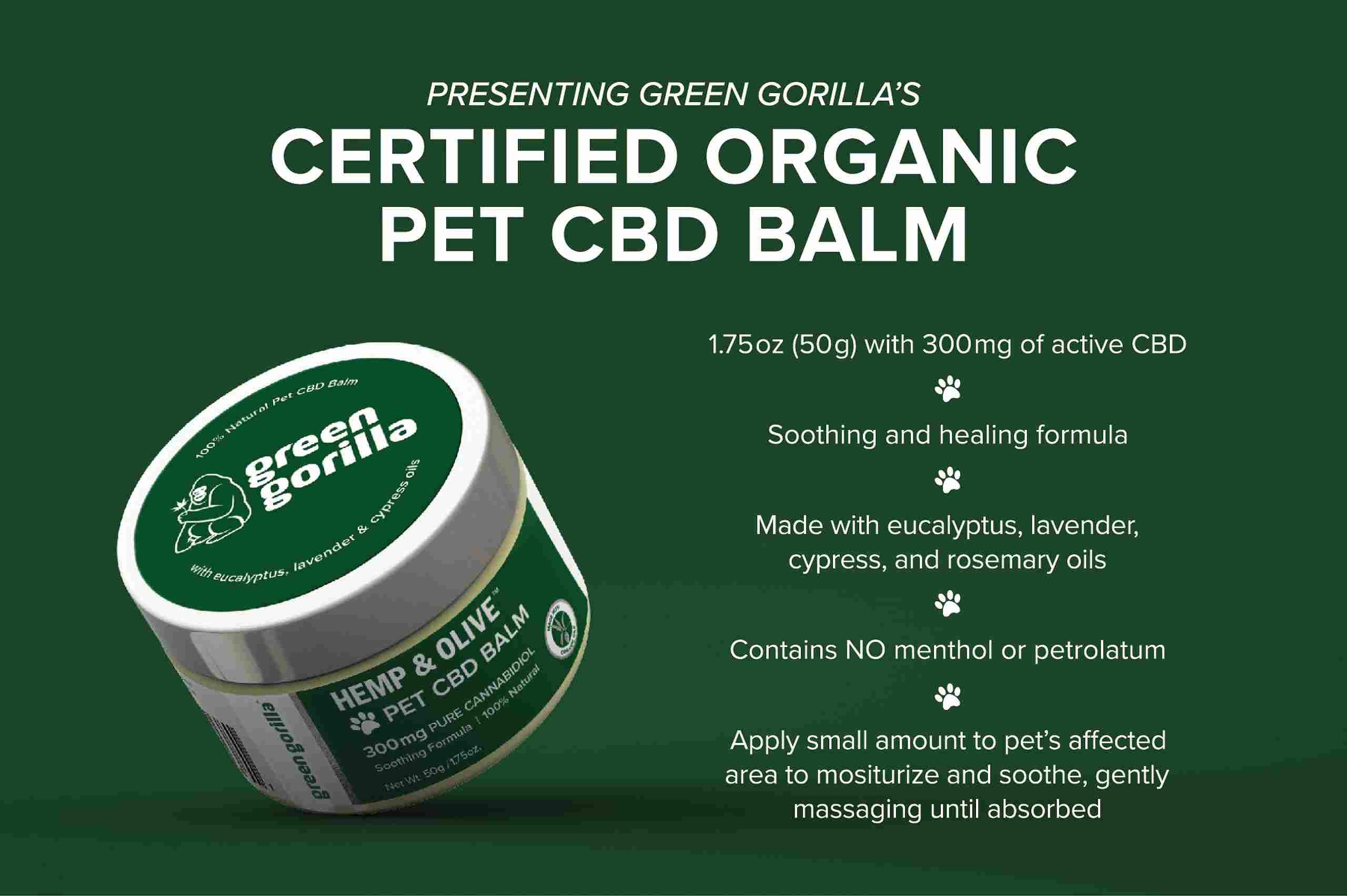 Organic Pet CBD Balm