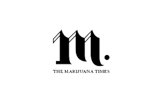 Marijuana times card logo