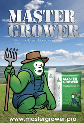 Master Grower brand soil for hemp - a Green Gorilla Company