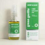 bottle and box of Green Gorilla™ pure CBD oil 1500mg