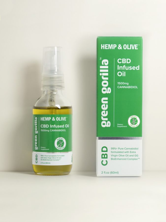 USDA Certified Organic Pure CBD Oil from Hemp Extract - 1500mg | Green Gorilla