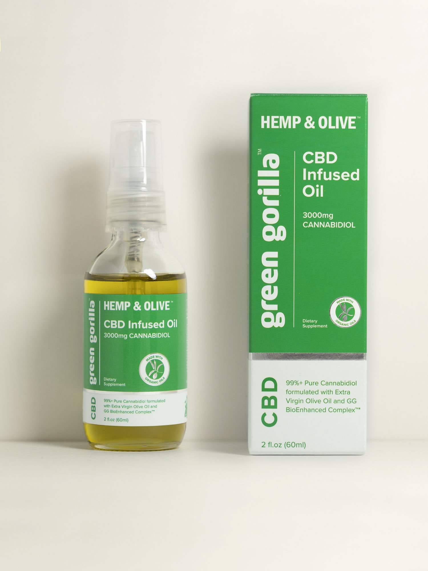 Pure CBD Tincture 3000mg | Buy Online | Green Gorilla™